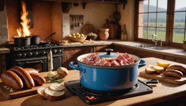 Cuisiner la choucroute alsacienne authentique avec des charcuteries